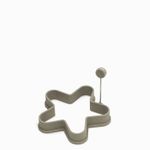 Molde huevo estrella