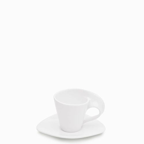Set pocillo y plato caracol pequeño x 8 pcs