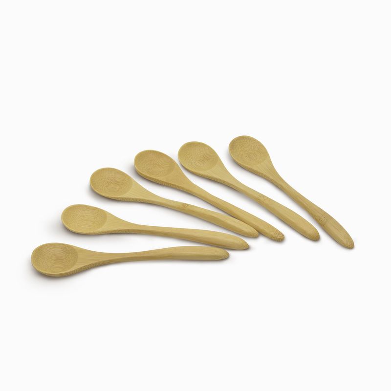 Set de cucharas en bambú