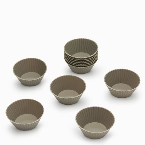 Set muffins x 12 gris