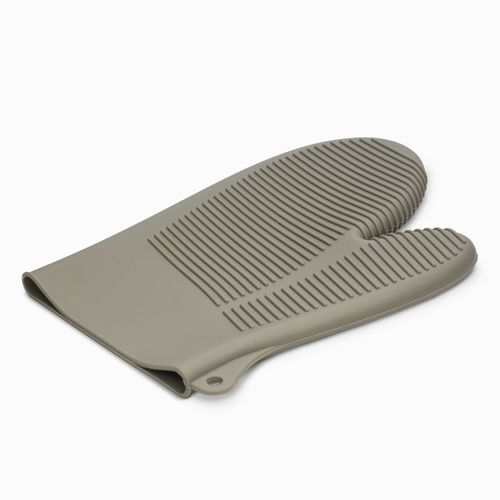 Guante largo antideslizante silicona gris