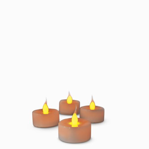 Set x 4 mini velas led