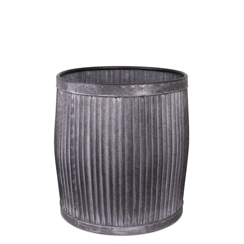 Caneca circular alto metal 41.8x37x37
