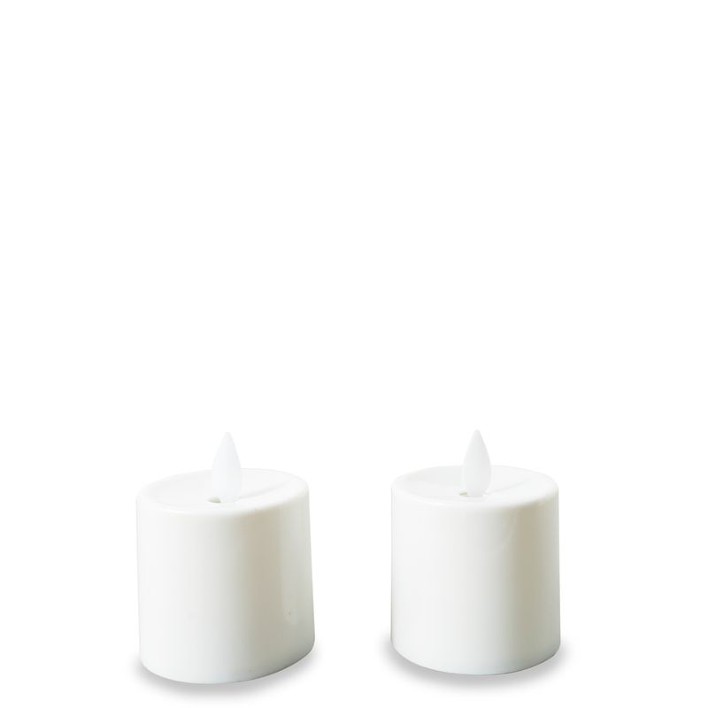 Set x 2 velas led 6 x 7.2 cm