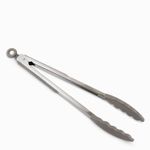 Pinza acero inoxidable y silicona 30 cm