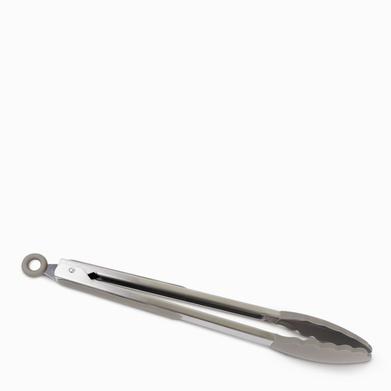 Pinza Cocina Silicona Acero Inoxidable 30cm C/traba Pl. Mayo