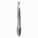 Pinza acero inoxidable y silicona 30 cm