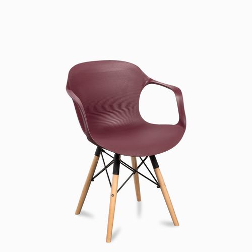 Silla dipo vinotinto