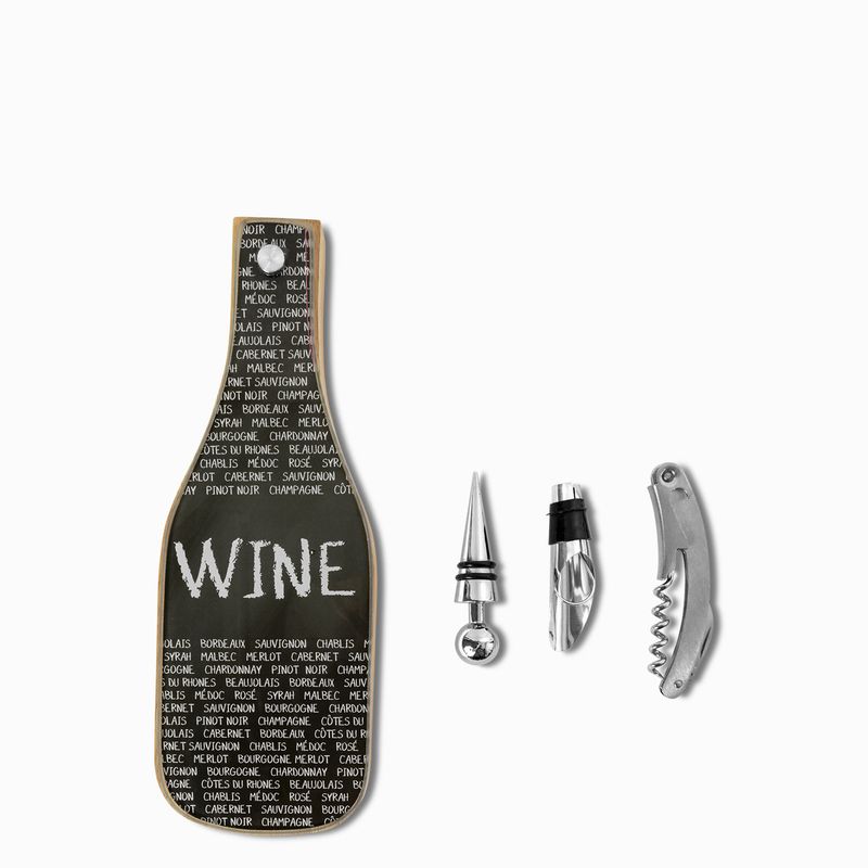 Set para vino botella