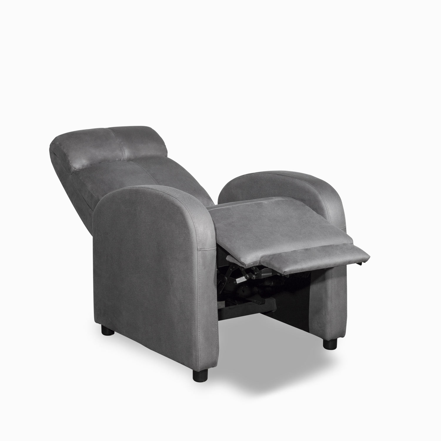 Sillón reclinable 8010# sistema manual, color dusty blue