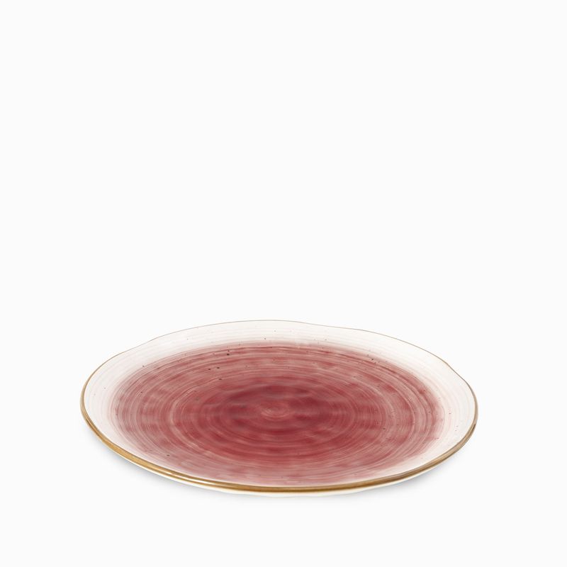 Plato tronco rosado 28 cm