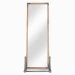 Espejo industrial madera38x71x188 cm