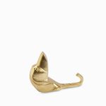 Gancho perro dorado 5x10x13cm