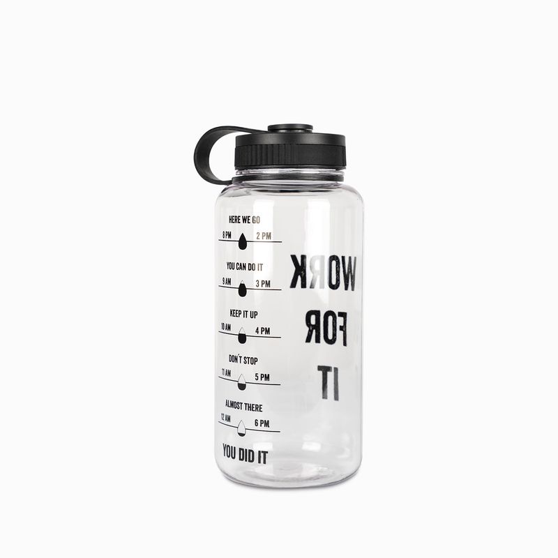 Termo con medidor de agua work 1200 ml