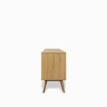 Consola century blanca  madera 70x160x40