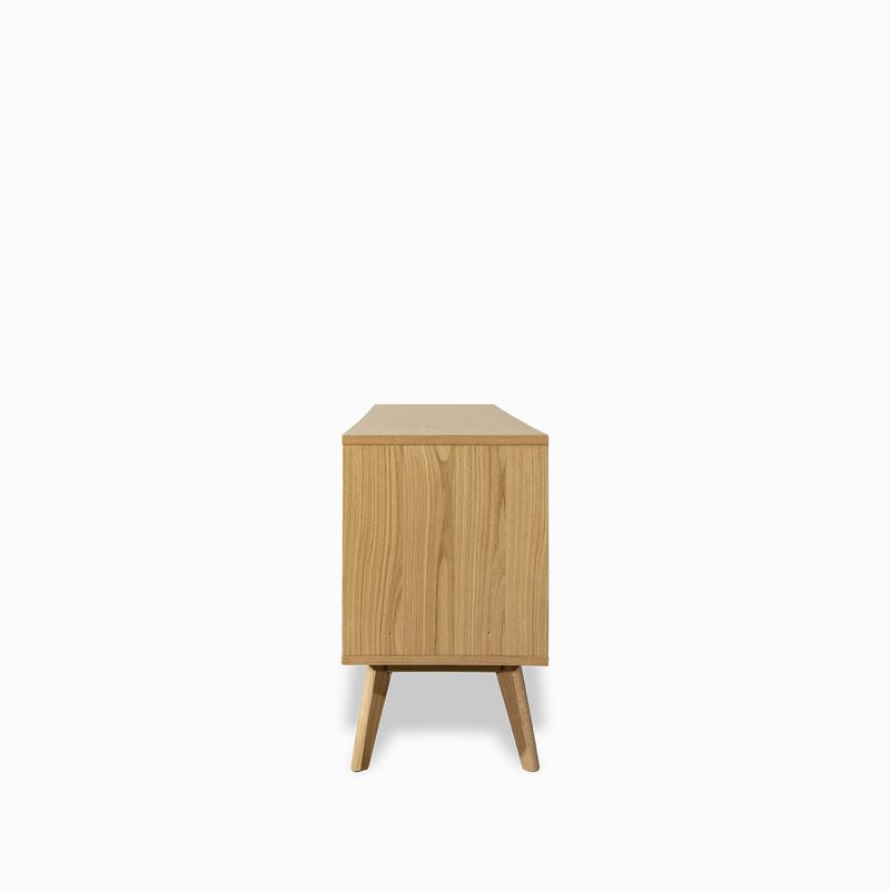 Consola century blanca  madera 70x160x40