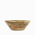 Bowl madera y brass