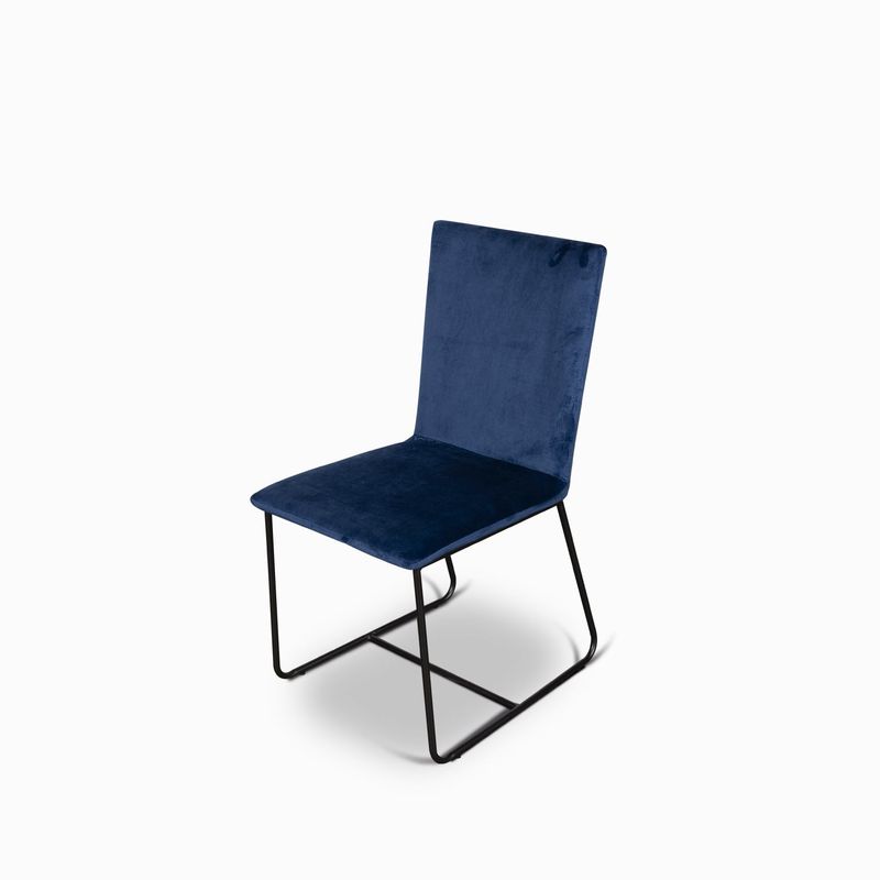 Silla comedor lenox azul