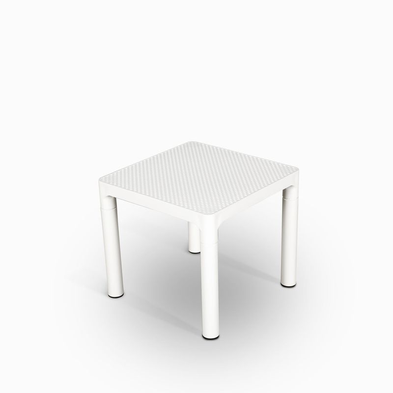 Mesa auxiliar bavaro blanca
