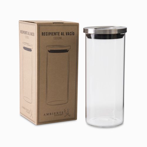 Recipiente al vacio borosilicato 1300 ml