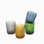 Set de 4 vasos toledo en colores