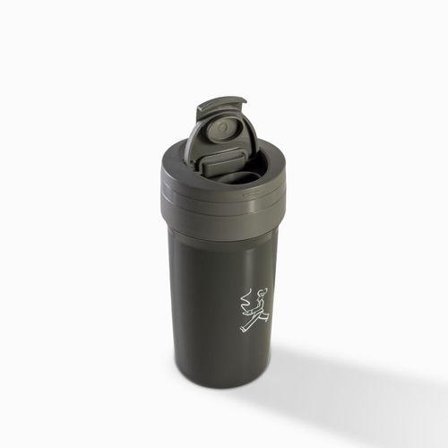 Botella gris  6.7x3.2x3.2 cm