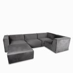 Sofa-avalon-velvet-gris