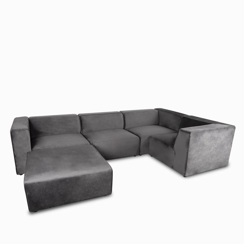 Sofa-avalon-velvet-gris