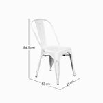 Silla-comedor-industrial-blanca