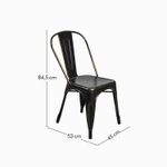 Silla-comedor-industrial-negra