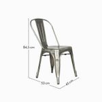 Silla-comedor-industrial-galvanizada