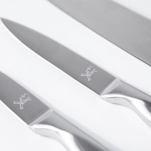 Set x 3 cuchillos silver