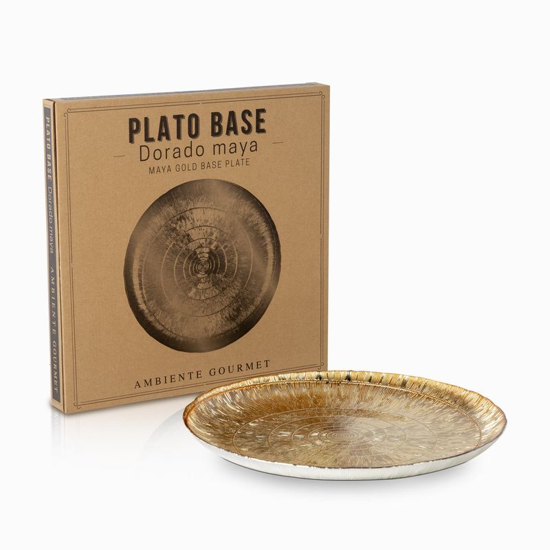 Plato-base-dorado-maya