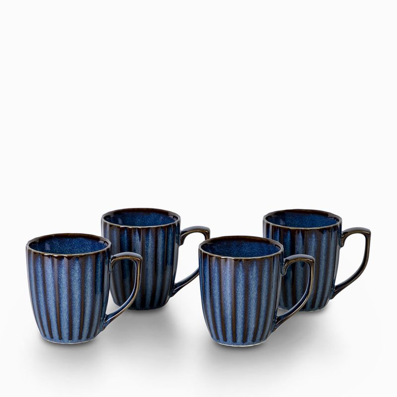 Set 2 Tazas Mug para Infusiones de Porcelana Peces 10,5 x 8 x 11cm –  Dcasa丨