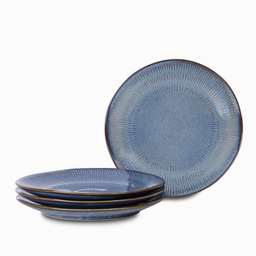 Plato principal pacific azul claro 26.5 cm set x 4