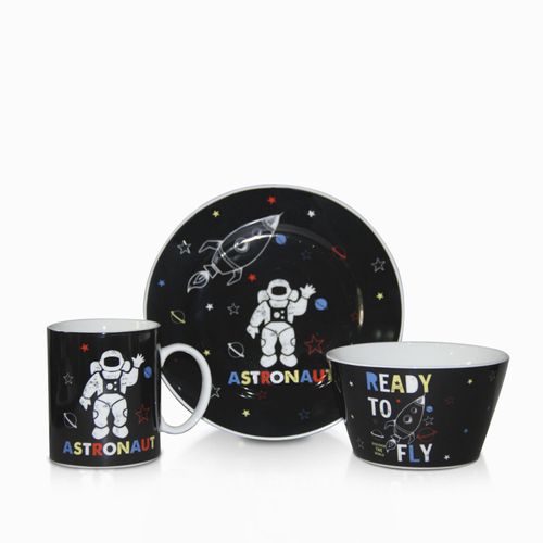 Set para ninos astronauta