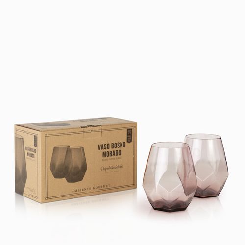 Vaso bosko morado setx2