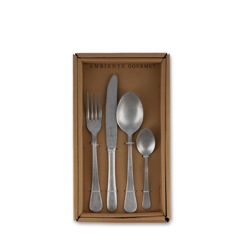 Set de cubiertos antique 16 pcs
