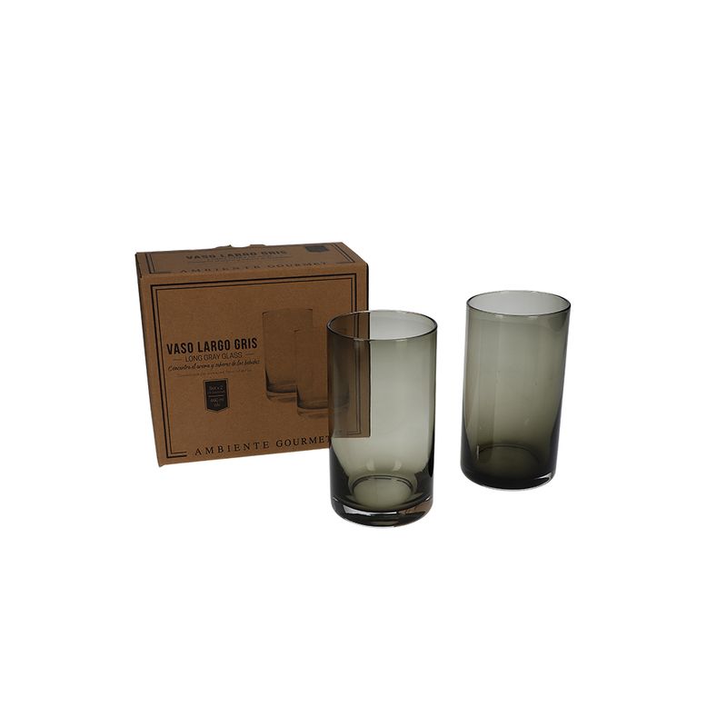 Vaso-largo-gris-set-x-2