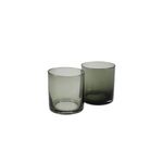 Vaso-corto-gris-set-x-2