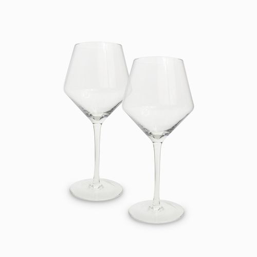 Copa vino angulo  610 ml set x 2