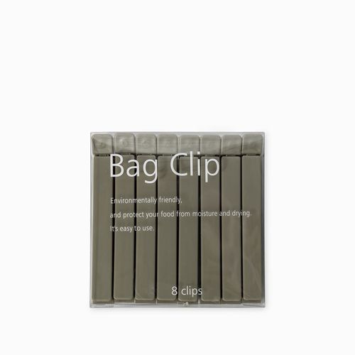Clip grises para bolsas