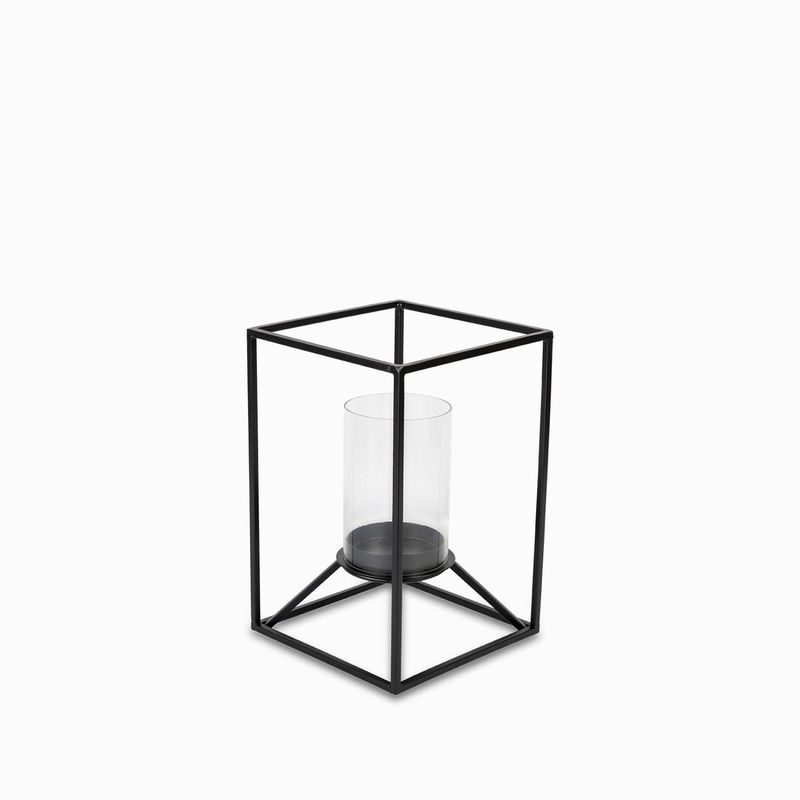 Candelabro-cubo-negro-18x18x25cm