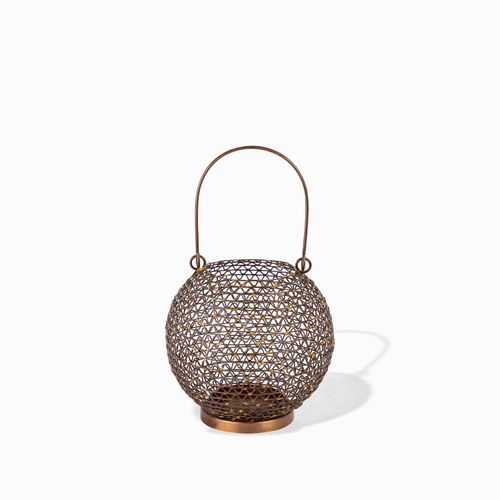 Farol esfera copper 20x20cm