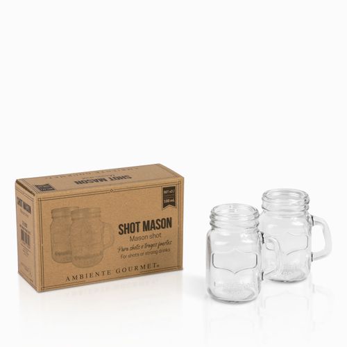 Shot mason 100 ml setx2