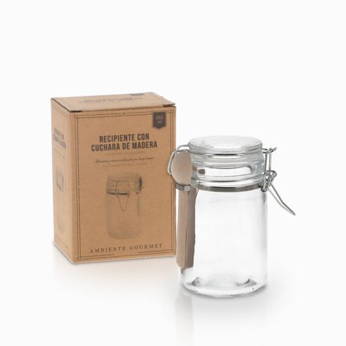Recipiente con cuchara