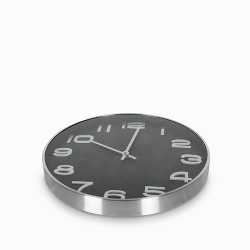 Reloj de pared negro 40.4