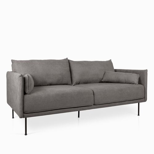 Sofa elementary gris 87x203x88