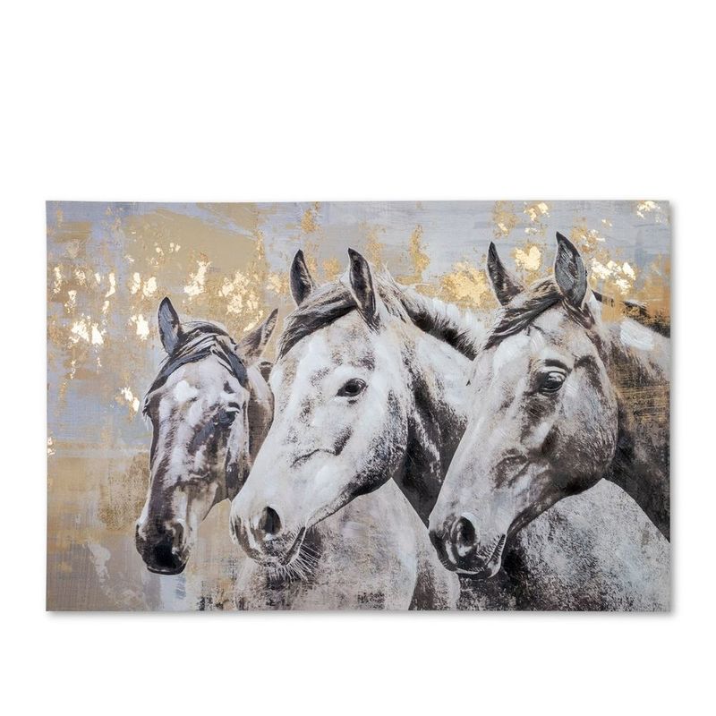 Cuadro-trio-de-caballos-80x120x3