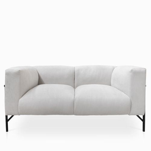 Sofa 2ptos nevada 72x167x91 beige